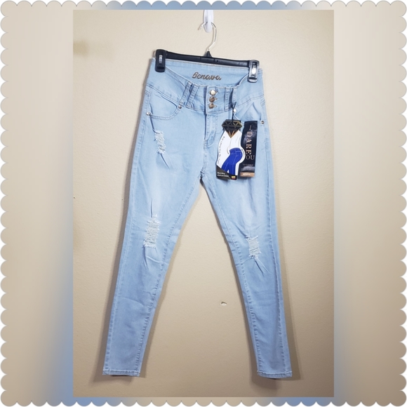 SIZE 9....100% AUTHENTIC COLOMBIAN BUTT LIFTING JEANS - Picture 4 of 8